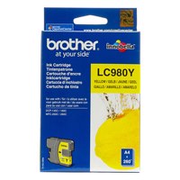 Brother Yellow Ink Cartridge 6ml - LC980Y - GARDEN & PET SUPPLIES