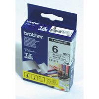 Brother Black On Yellow Label Tape 6mm x 8m - TZE611 - GARDEN & PET SUPPLIES