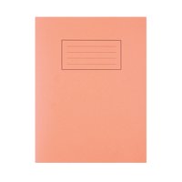 Silvine 9x7 inch/229x178mm Exercise Book 5mm Square 80 Pages Orange (Pack 10) - EX105 - GARDEN & PET SUPPLIES