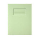 Silvine 9x7 inch/229x178mm Exercise Book Ruled Green 80 Pages (Pack 10) - EX102 - GARDEN & PET SUPPLIES