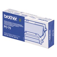 Brother Thermal Transfer Ribbon 144 pages with Cartridge Holder - PC75 - GARDEN & PET SUPPLIES