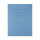 Silvine 9x7 inch/229x178mm Exercise Book 7mm Square 80 Pages Blue (Pack 10) - EX106 - GARDEN & PET SUPPLIES