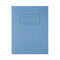 Silvine 9x7 inch/229x178mm Exercise Book 7mm Square 80 Pages Blue (Pack 10) - EX106 - GARDEN & PET SUPPLIES