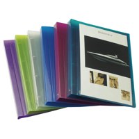 Rapesco 25mm 4 Ring Presentation Binder A4 Clear (Pack 10) - 717 - GARDEN & PET SUPPLIES