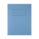 Silvine 9x7 inch/229x178mm Exercise Book Ruled Blue 80 Pages (Pack 10) - EX104 - GARDEN & PET SUPPLIES