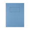 Silvine 9x7 inch/229x178mm Exercise Book Ruled Blue 80 Pages (Pack 10) - EX104 - GARDEN & PET SUPPLIES