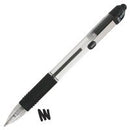 Zebra Z-Grip Retractable Ballpoint 1.0mm Tip Black (Pack 12) - 22210 - GARDEN & PET SUPPLIES