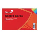 ValueX Record Cards Ruled 203x127mm Assorted Colours (Pack 100) - 585AC - GARDEN & PET SUPPLIES