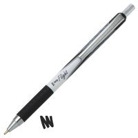 Zebra Z-Grip Flight Ballpoint Pen 1.2mm Tip 0.6mm Line Black (Pack 12) - 13301 - GARDEN & PET SUPPLIES