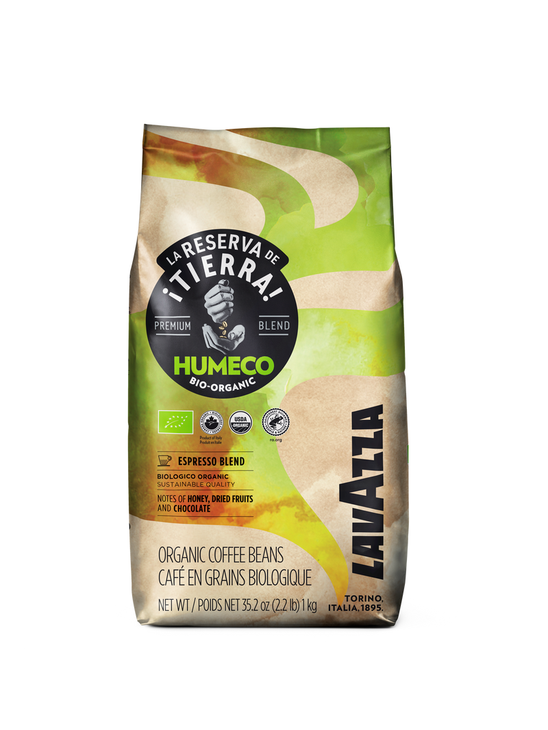 Lavazza La Reserva de Tierra Humeco Organic Coffee Beans 1kg