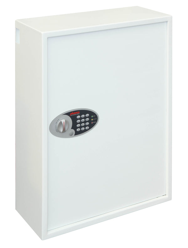 Phoenix Cygnus Key Deposit Safe 700 Hook Electronic Lock White KS0036E - GARDEN & PET SUPPLIES