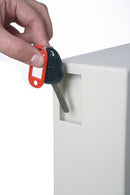 Phoenix Cygnus Key Deposit Safe 700 Hook Electronic Lock White KS0036E - GARDEN & PET SUPPLIES