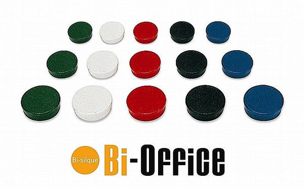 Bi-Office Round Magnets 20mm Assorted PK10 - GARDEN & PET SUPPLIES