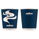 12oz Blue & White Double Walled Lavazza Paper Cups - GARDEN & PET SUPPLIES