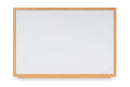 Bi-Office Earth-It Non Magnetic Melamine Whiteboard Oak Wood Frame 2400x1200mm - MB86002319 - GARDEN & PET SUPPLIES