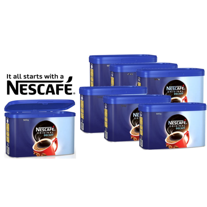 Nescafe Original Decaf Coffee Granules Tin 500g - GARDEN & PET SUPPLIES