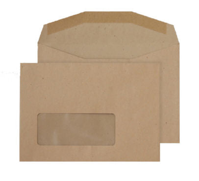 Blake Purely Everyday Mailer Envelope C6 Gummed Window 80gsm Manilla (Pack 1000) - NV358 - GARDEN & PET SUPPLIES