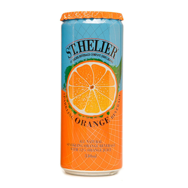 St. Helier Sparkling Orange Cans 24x330ml - GARDEN & PET SUPPLIES