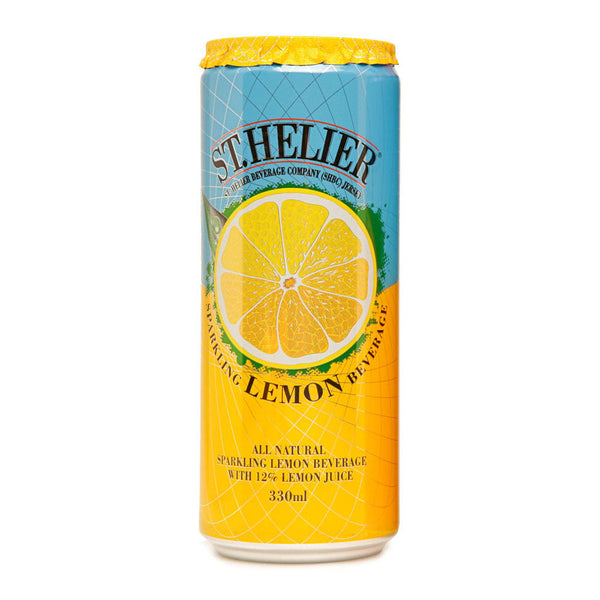 St. Helier Sparkling Lemon Cans 24x330ml - GARDEN & PET SUPPLIES