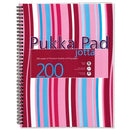 Pukka Pads Pink/Blue Stripes Jotta A4 Notebook {3 Pack} - GARDEN & PET SUPPLIES