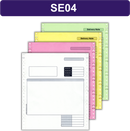 Sage {SAGSC04/SE04} Invoice/Delivery Note, 4 Part Pack of 500