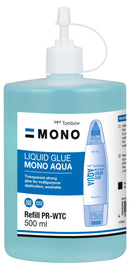 Tombow MONO Aqua PT-WTC Liquid Glue Refill Transparent 500ml - PR-WTC - GARDEN & PET SUPPLIES