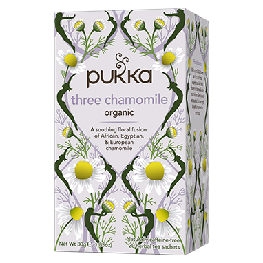 Pukka Tea Three Chamomile Envelopes 20's - GARDEN & PET SUPPLIES