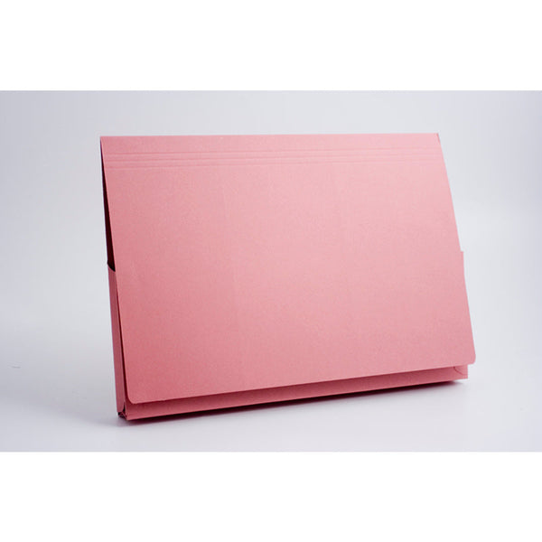 Guildhall Legal Wallet Manilla 356x254mm Full Flap 315gsm Pink (Pack 50) - PW3-PNKZ - GARDEN & PET SUPPLIES