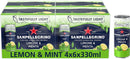 San Pellegrino Limone Menta (Lemon & Mint) Cans 24x330ml