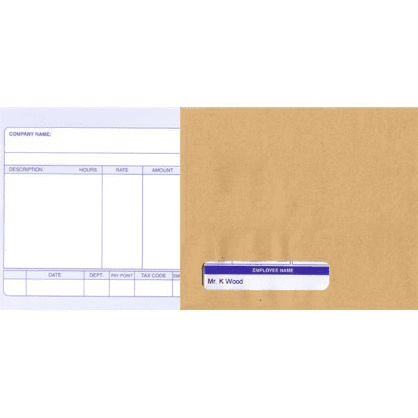 Sage (SE45) Compatible Wage Envelopes Pack 1000's - GARDEN & PET SUPPLIES