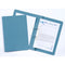 Exacompta Transfer File Manilla Foolscap Blue 285gsm (Pack 25) TFM-BLUZ - GARDEN & PET SUPPLIES