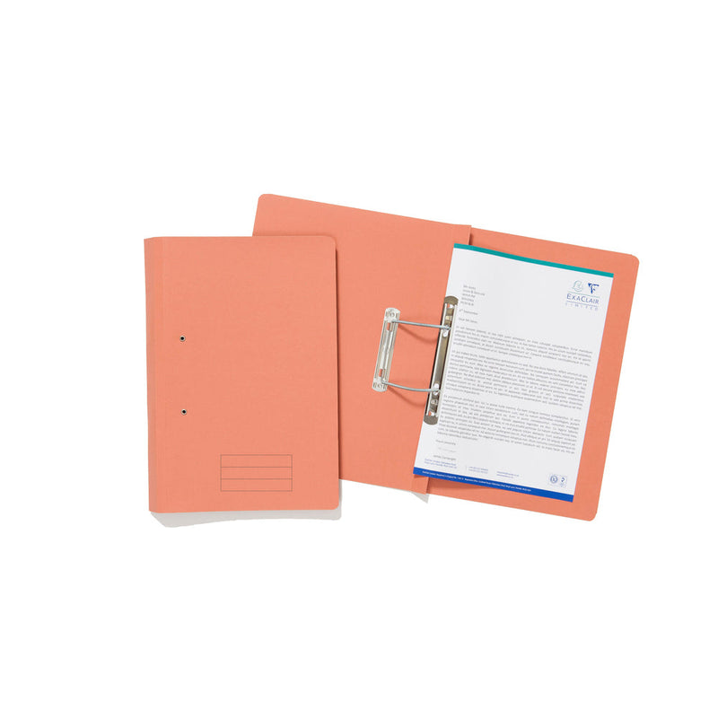 Exacompta Transfer File Manilla Foolscap Orange 285gsm (Pack 25) TFM-ORGZ - GARDEN & PET SUPPLIES