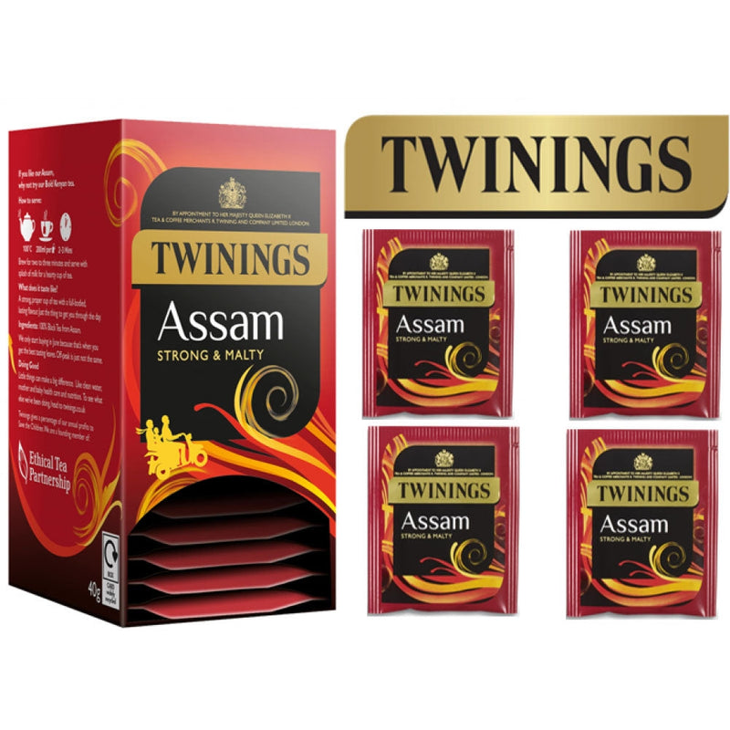 Twinings Assam Enveloped Tea 20's - GARDEN & PET SUPPLIES