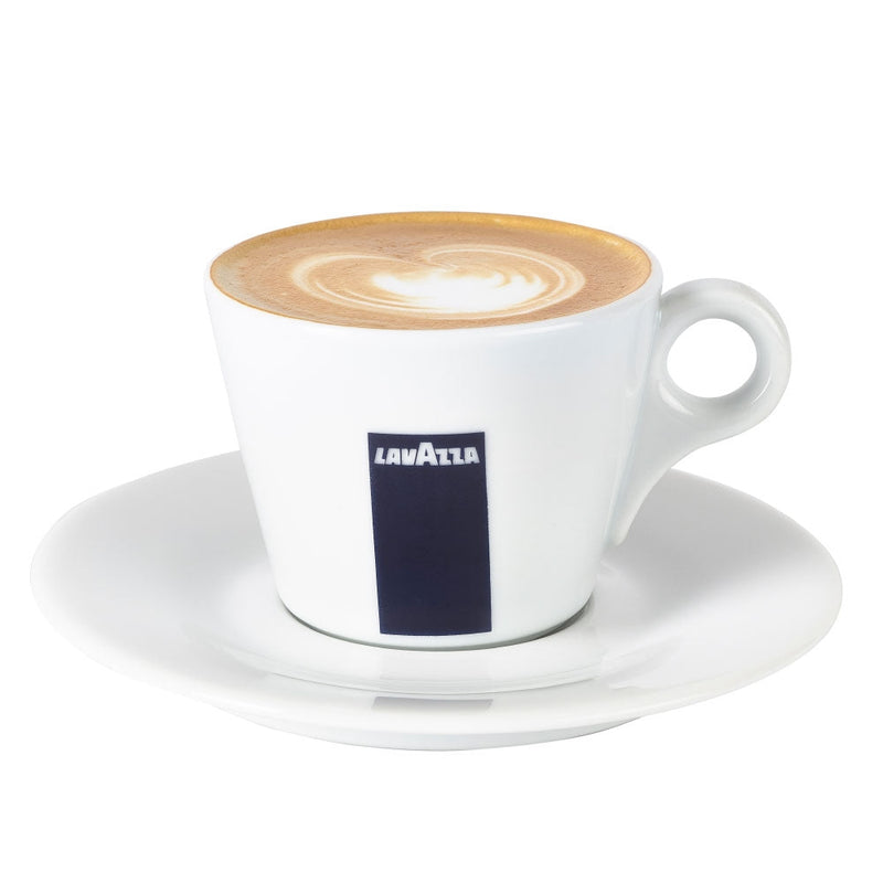 Lavazza Branded Cappuccino Cup & Saucer Set - GARDEN & PET SUPPLIES