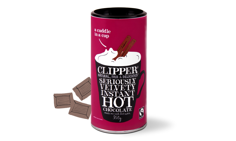 Clipper Fairtrade Hot Chocolate Jar 350g