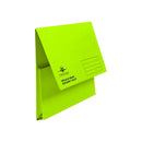 Pukka Pads Brights Document Wallets Foolscap Half Flap Green 50's (8283-DOC) - GARDEN & PET SUPPLIES