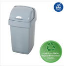 Addis Eco Grey Roll Top Bin 10 Litre - GARDEN & PET SUPPLIES