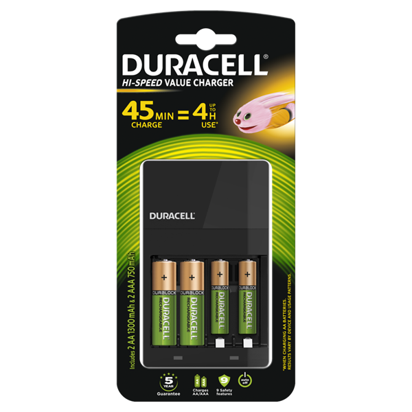 Duracell CEF14 4 Hour Charger - Garden & Pet Supplies