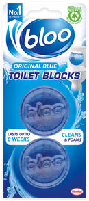 Bloo In Cistern Toilet Block Original Blue 2x38g