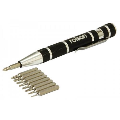 GARDEN & PET SUPPLIES - Rolson 9in1 Precision Screwdriver Bit Set