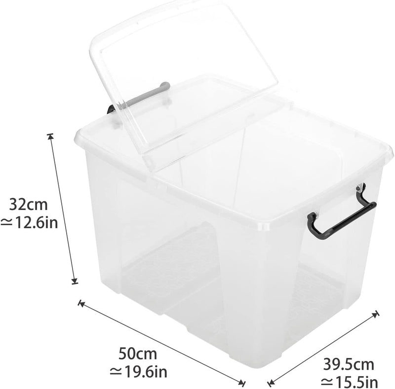 Strata Smart Box Clip-On Folding Lid 40 Litre