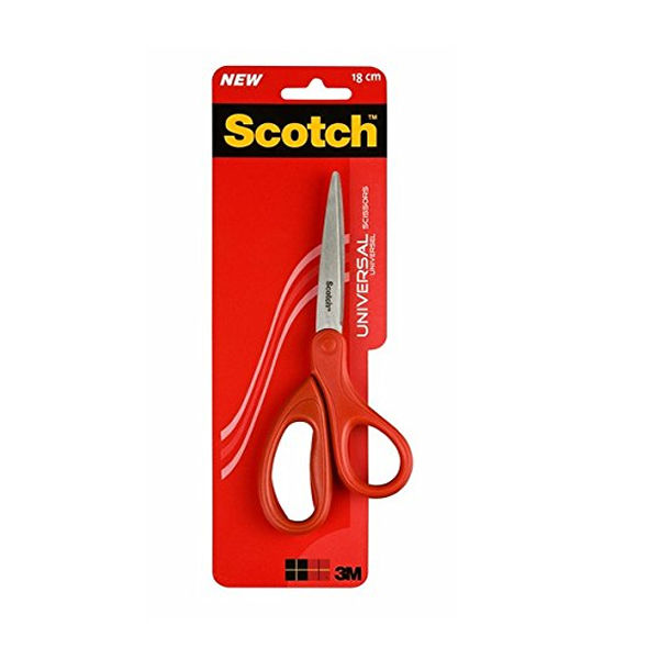 Scotch Universal Scissors 180mm Stainless Steel Blades 1407