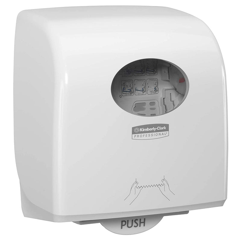 Aquarius Hand Towel Dispenser Slimroll 7955 Plastic Lockable White