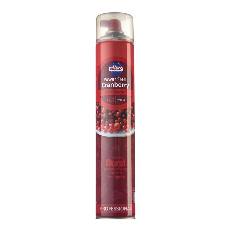 Nilco H12 High Power Fresh Cranberry Air Freshener 750ml