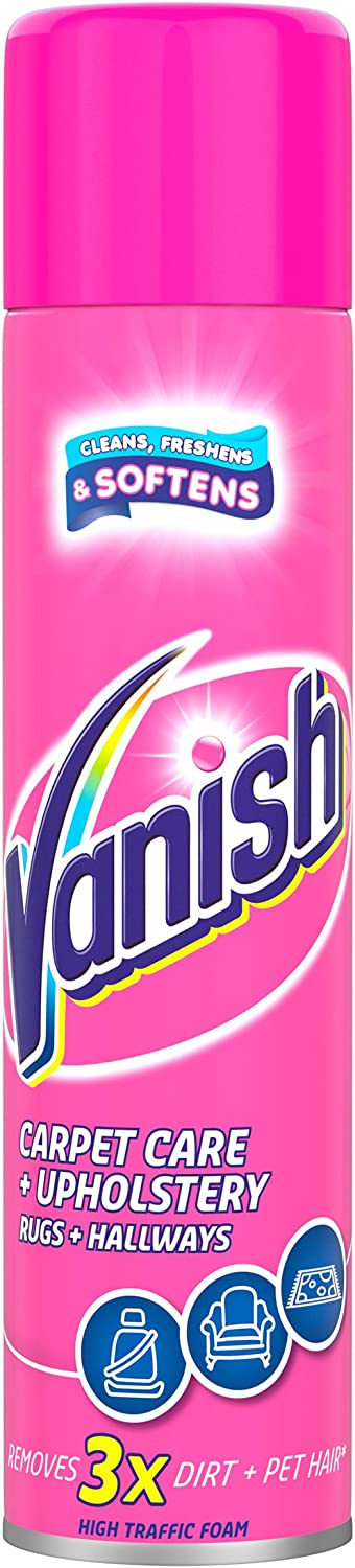 Vanish PowerFoam Carpet Cleaner 600ml 8039012