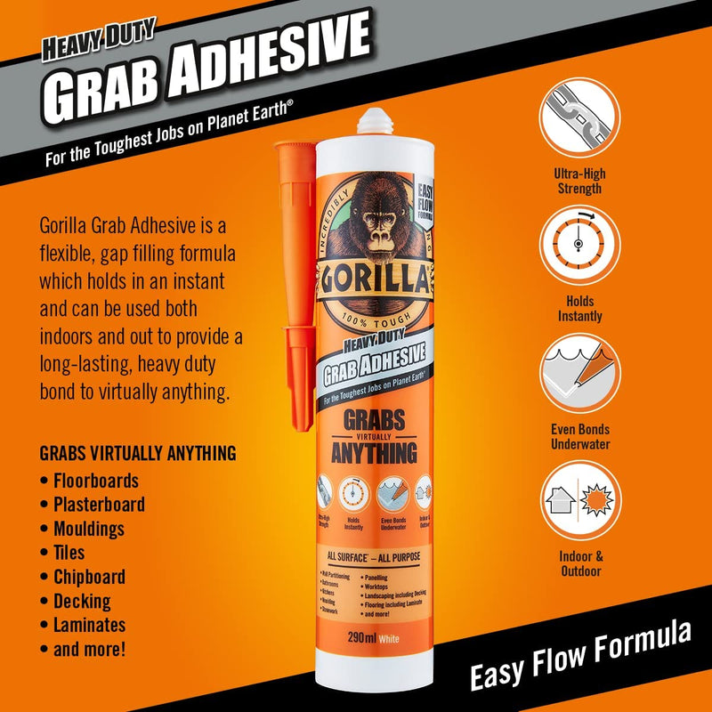 Gorilla Sealant White Multi Use 295ml