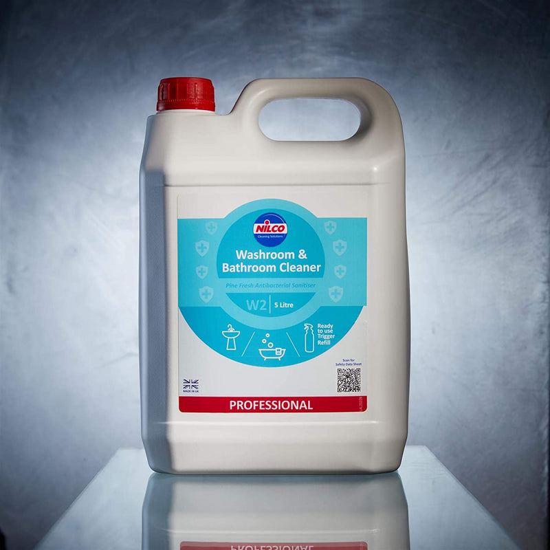 Nilco W2 Washroom & Bathroom Cleaner 5L - SVTN5NBCCP