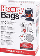 Numatic Vacuum Cleaner Bags For Henry Vacuum Cleaners (Pack of 10) KNI1C