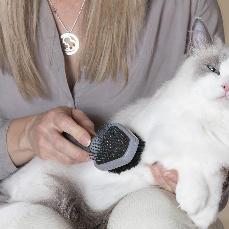 FURminator Dual Grooming Brush & Rake Set For All Dogs & Cats.