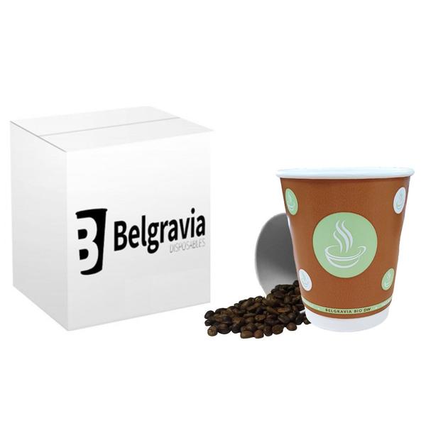 GARDEN AND PET SUPPLIES - 8oz Belgravia Bio Double Walled Cups Pack 25's